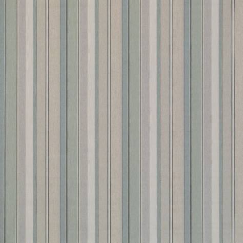Osborne & Little Manarola Fabrics Spiaggia Fabric - Linen / Stone / Celadon - F7175-01 - Image 1