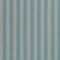 Rialto Stripe Fabric - Stone / Turquoise