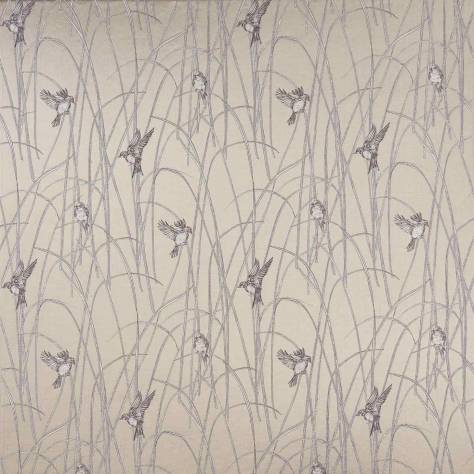 Osborne & Little Sketchbook Fabrics Reedbirds Fabric - Linen - F7371-03 - Image 1