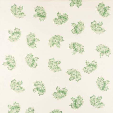 Osborne & Little Sketchbook Fabrics Sycamore Sheer Fabric - Leaf Green - F7372-02