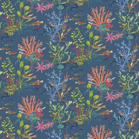 Osborne & Little Beach House Fabrics Coralline Fabric - 02 - F7663-02