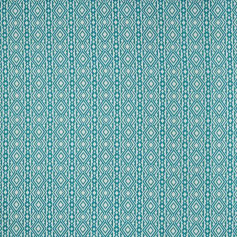Osborne & Little Beach House Fabrics Kuba Fabric - 03 - F7664-03 - Image 1