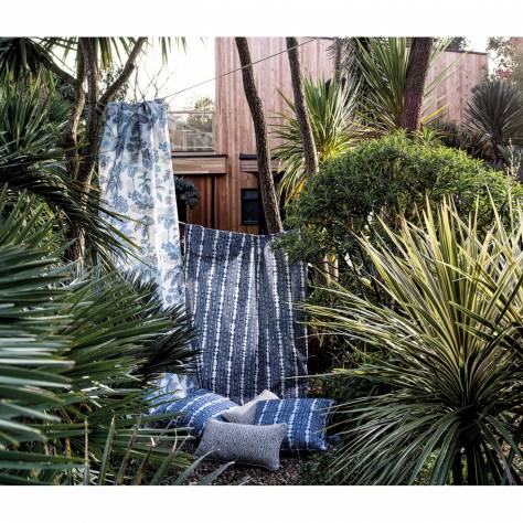 Osborne & Little Beach House Fabrics Malabar Outdoor Fabric - 01 - F7666-01