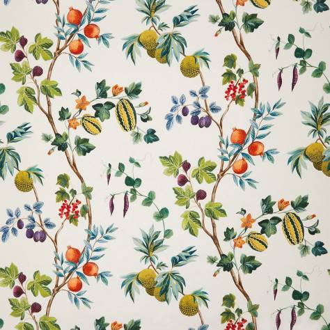 Osborne & Little Lamorran Fabrics Orchard Linen Fabric - 02 - F7673-02 - Image 1