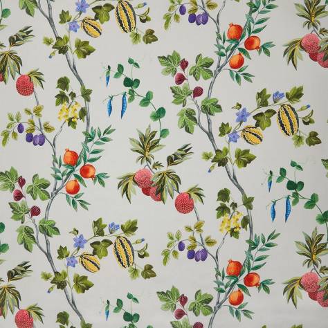 Osborne & Little Lamorran Fabrics Orchard Linen Fabric - 03 - F7673-03
