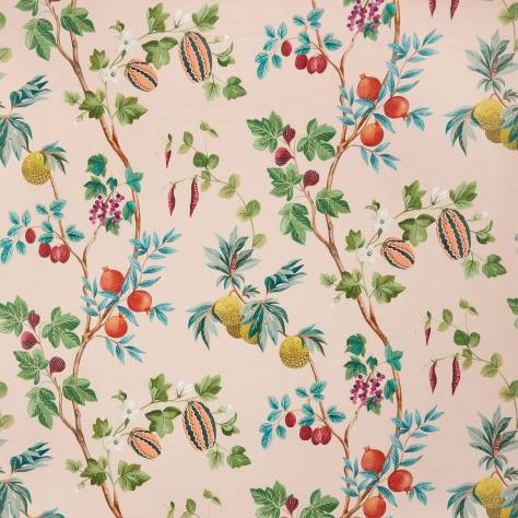 Osborne & Little Lamorran Fabrics Orchard Linen Fabric - 04 - F7673-04 - Image 1
