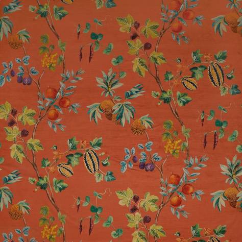 Osborne & Little Lamorran Fabrics Orchard Velvet Fabric - 01 - F7674-01 - Image 1