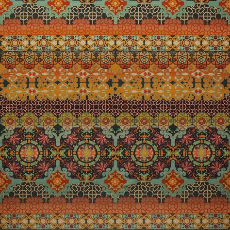 Osborne & Little Lamorran Fabrics Mansfield Velvet Fabric - 01 - F7676-01 - Image 1
