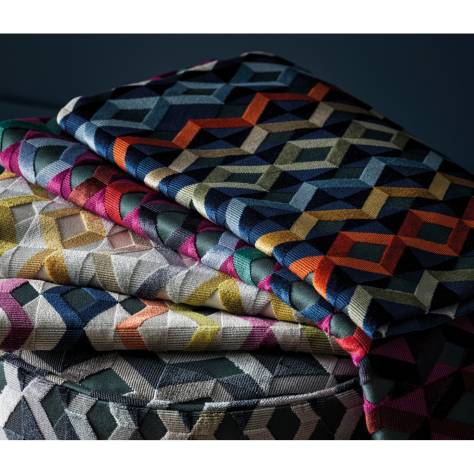 Osborne & Little Jive by Margo Selby Fabrics Bossa Nova Fabric - 01 - F7720-01 - Image 2