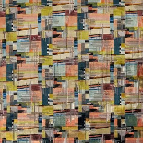Osborne & Little Viviana Fabrics Chromatica Fabric - 01 - F7744-01 - Image 1
