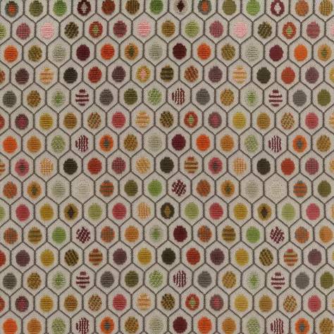 Osborne & Little Viviana Fabrics Pelangi Velvet Fabric - 02 - F7745-02 - Image 1