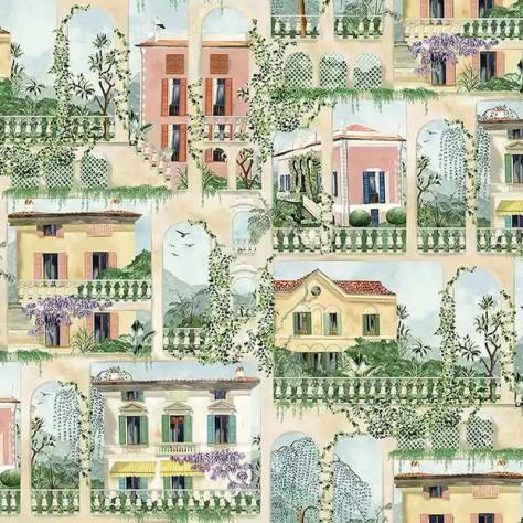 Osborne & Little Rhapsody Fabrics Villa Como Fabric - 01 - F7773-01 - Image 1
