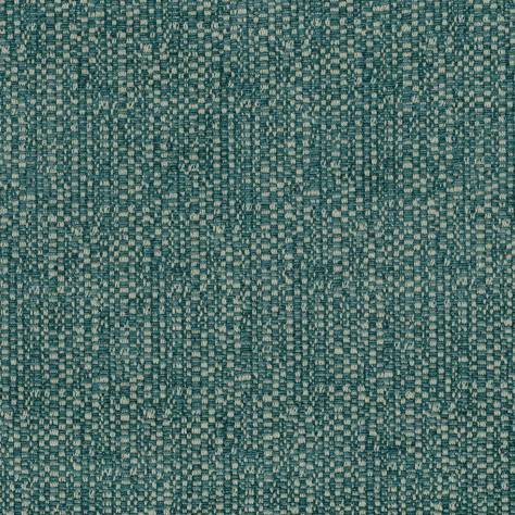 Nina Campbell Poquelin Fabrics Cyrano Fabric - Teal - NCF4310-04 - Image 1