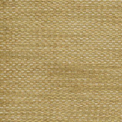 Nina Campbell Poquelin Fabrics Tartuffe Fabric - Yellow / Pearl - NCF4311-04