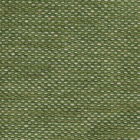Nina Campbell Poquelin Fabrics Tartuffe Fabric - Green / Soft Gold - NCF4311-06