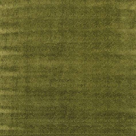 Nina Campbell Poquelin Fabrics Mourlot Velvet Fabric - Green - NCF4313-05