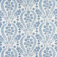 Chelwood Fabric - Blue / Ivory