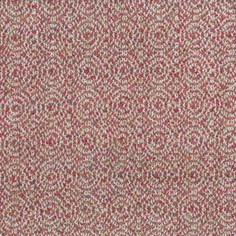 Nina Campbell Charlton Fabrics Rushlake Fabric - Red / Pink - NCF4381-02 - Image 1