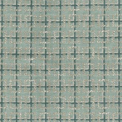 Nina Campbell Charlton Fabrics Rodmell Fabric - Aqua - NCF4384-01