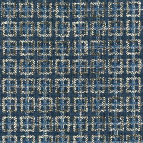 Nina Campbell Charlton Fabrics Rodmell Fabric - Blue - NCF4384-06