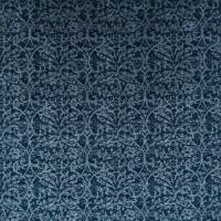 Brideshead Damask Fabric - Blue