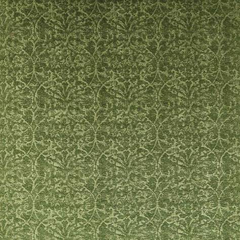 Nina Campbell Marchmain Fabrics Brideshead Damask Fabric - Green - NCF4372-06