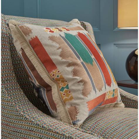 Nina Campbell Parvani Fabrics Mandovi Fabric - 1 - NCF4401-01 - Image 3