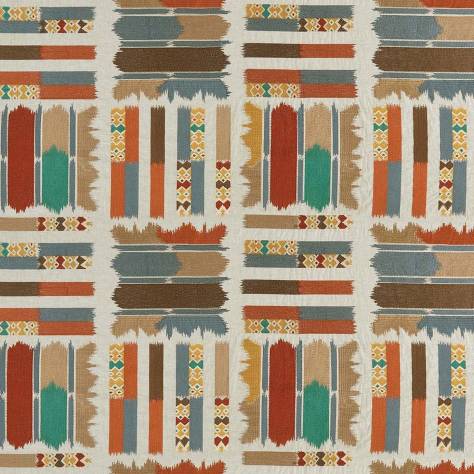 Nina Campbell Parvani Fabrics Mandovi Fabric - 1 - NCF4401-01