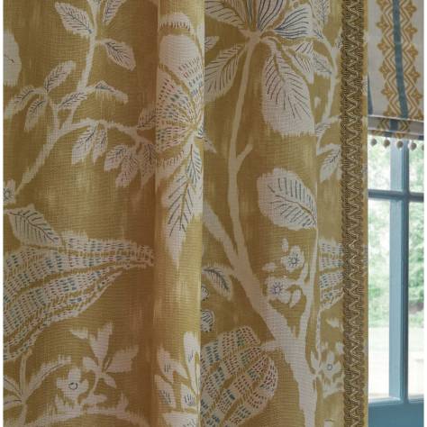Nina Campbell Parvani Fabrics Pondicherry Fabric - 1 - NCF4402-01