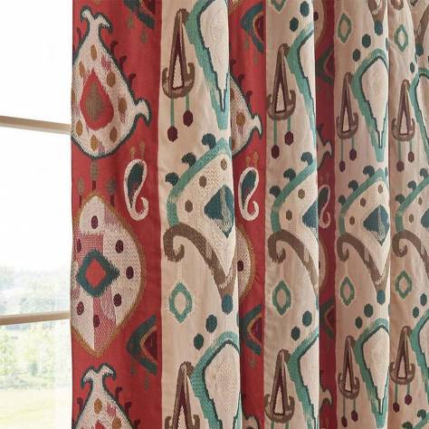 Nina Campbell Macaranda Fabrics Khotan Fabric - 01 - NCF4432-01 - Image 2