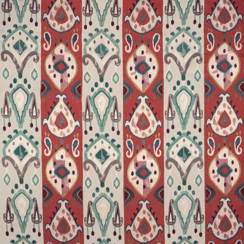 Nina Campbell Macaranda Fabrics Khotan Fabric - 01 - NCF4432-01 - Image 1