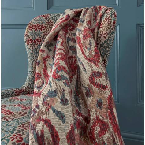 Nina Campbell Baroda Fabrics Pataudi Fabric - 1 - NCF4412-01