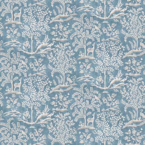Nina Campbell Montsoreau Fabrics Foret Fabric - 02 - NCF4484-02 - Image 1