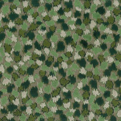 Nina Campbell Wickham Fabrics Orford Fabric - Emerald/Forest - NCF4510-04 - Image 1