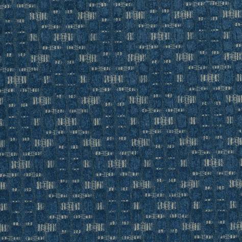 Nina Campbell Wickham Fabrics Merlesham Fabric - Prussian Blue - NCF4513-06