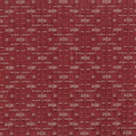 Nina Campbell Wickham Fabrics Merlesham Fabric - Red - NCF4513-07