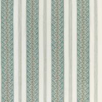 Manningtree Fabric - Teal/Beige