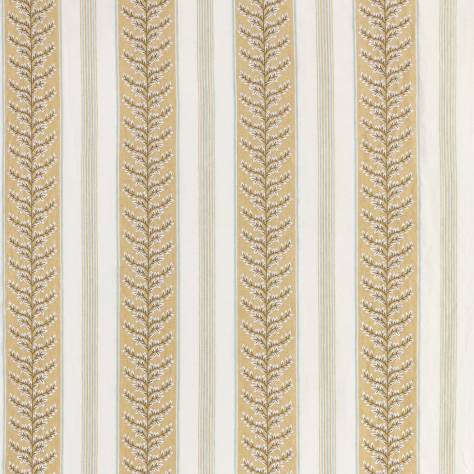 Nina Campbell Woodbridge Fabrics Manningtree Fabric - Orche - NCF4502-03