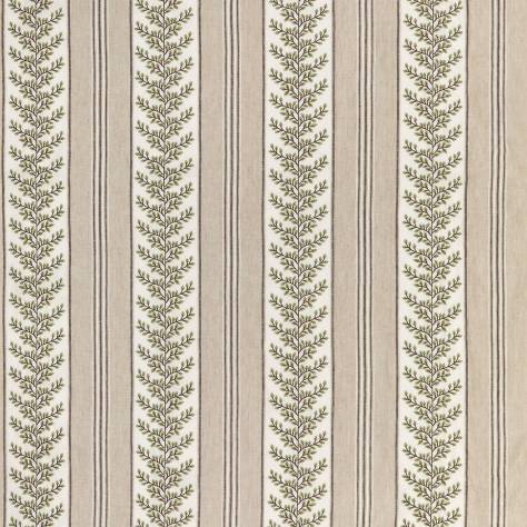 Nina Campbell Woodbridge Fabrics Manningtree Fabric - Ivory/Linen - NCF4502-04