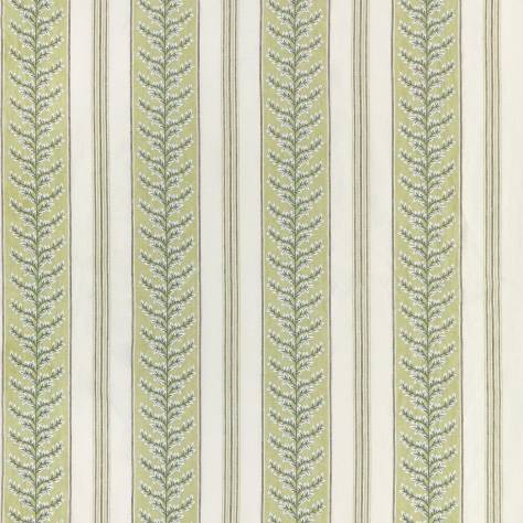 Nina Campbell Woodbridge Fabrics Manningtree Fabric - Green - NCF4502-05