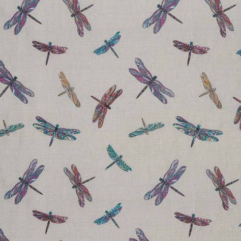 Matthew Williamson Deya Fabrics Dragonera Fabric - Linen - F7246-02