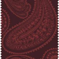 Rajapur Velvet Fabric - Rose/Crimson