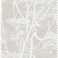 Cow Parsley Linen Fabric - Taupe