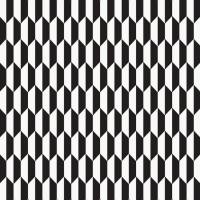Tile Jacquard Fabric - Black and White