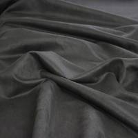 Faux Suede 225 Fabric - Charcoal
