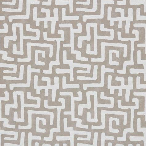 Kai Savannah Fabrics Kinamba Fabric - Linen - KINAMBALINEN
