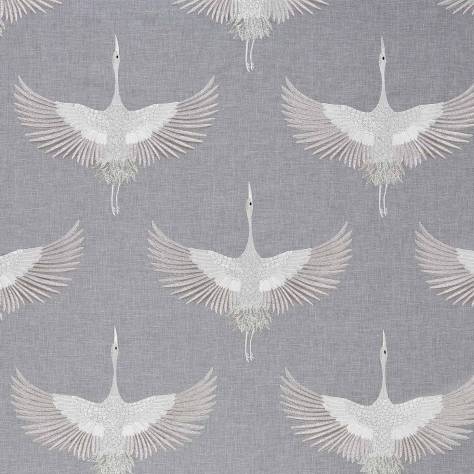 Kai Aravalli Fabrics Demoiselle Fabric - Smoke - DEMOISELLESMOKE - Image 1