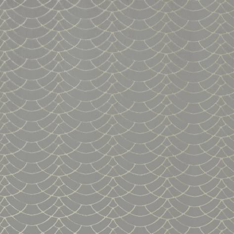 Kai Aravalli Fabrics Dinaric Fabric - Silver - DINARICSILVER - Image 1