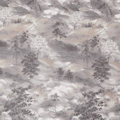 Kai Aravalli Fabrics Pirin Fabric - Smoke - PIRINSMOKE - Image 1