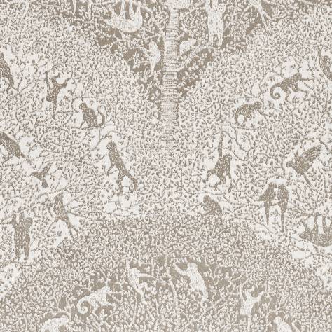 Kai Animal Instincts Tilia Fabric - Ivory - TILIAIVORY